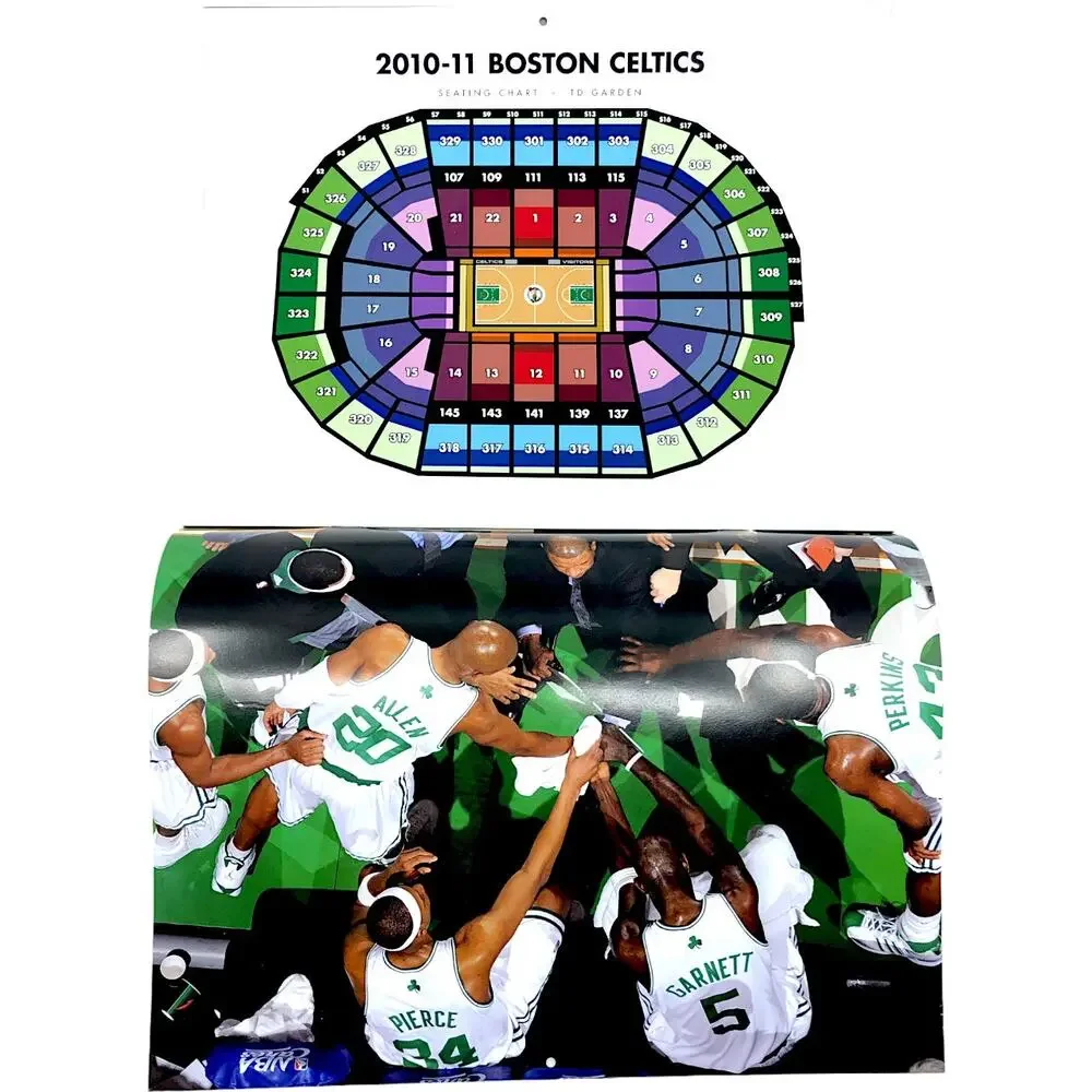 Boston Celtics 2011 Team Calendar *NEW*